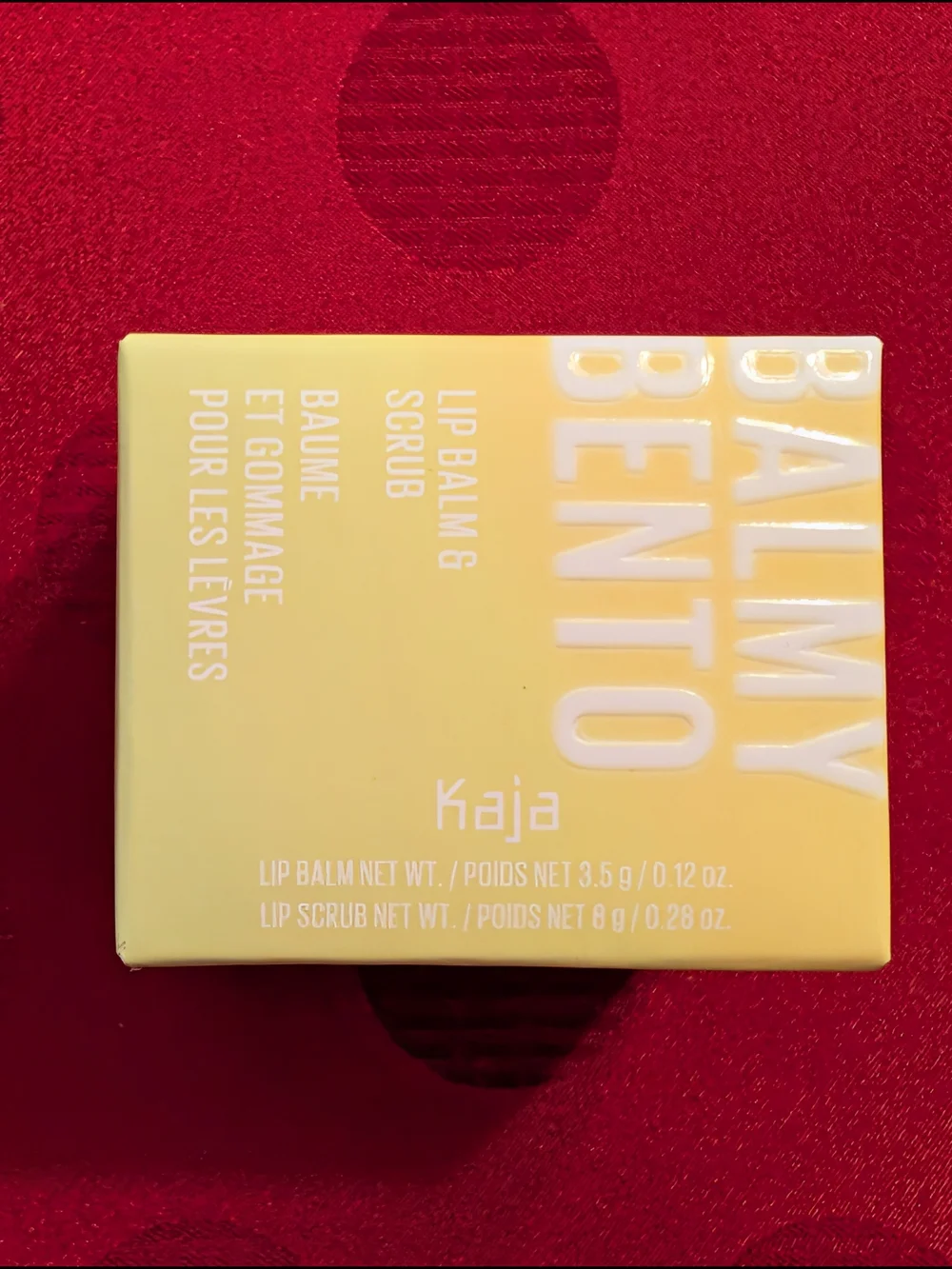 🆕 Kaja Balmy Bento Lip Balm & Scrub Pina Colada